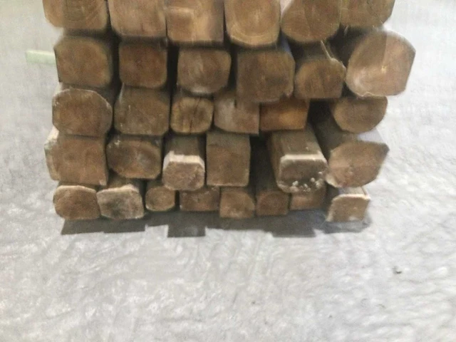 Balken teakhout 2300 mm ( 32 x ) - afbeelding 10 van  11