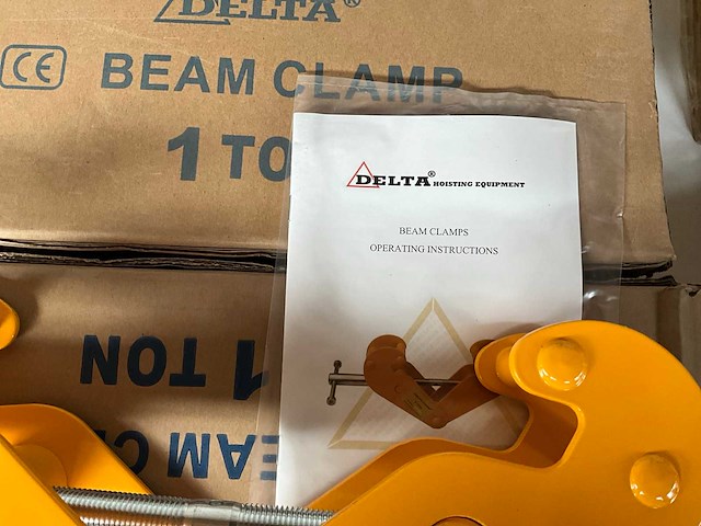 Balkenklem 1 ton (6x) - afbeelding 3 van  7