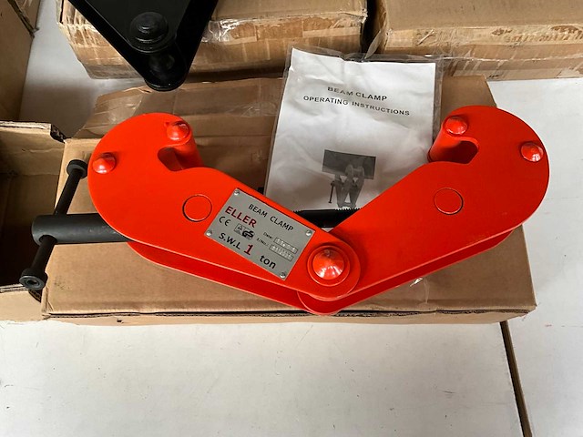 Balkenklem 1 ton (6x) - afbeelding 4 van  7