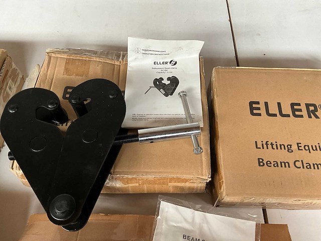 Balkenklem 1 ton (6x) - afbeelding 5 van  7