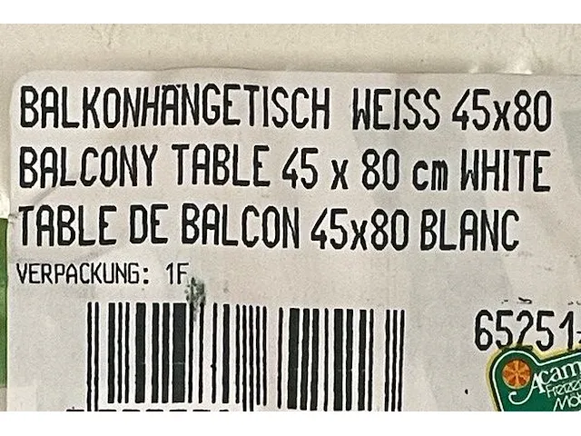 Balkontafel - afbeelding 4 van  4