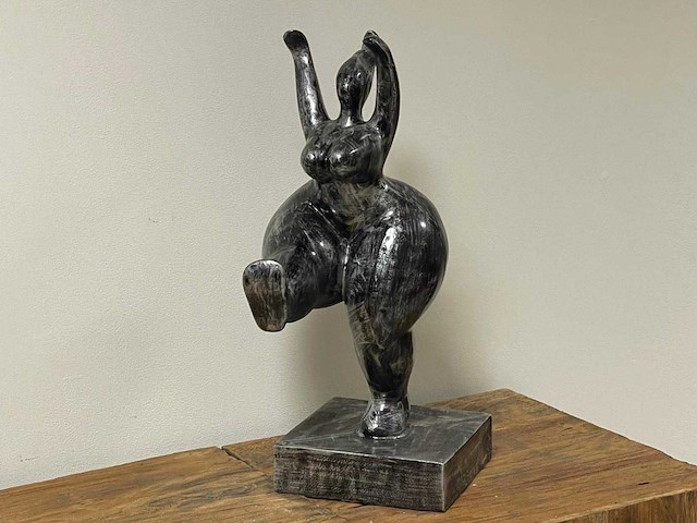 Ballerina h50cm old silver - afbeelding 1 van  1