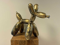 Ballonhond / balloondog old gold h50cm - afbeelding 1 van  1