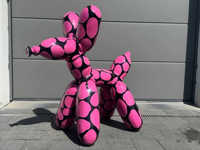 Balloon dog fuchsia - afbeelding 1 van  2