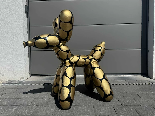 Balloon dog gold - afbeelding 1 van  2