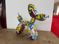 Balloon dog graffiti h24cm - afbeelding 1 van  2