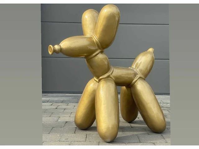 Balloondog h100cm gold - afbeelding 1 van  1