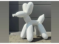 Balloondog h100cm white - afbeelding 1 van  1