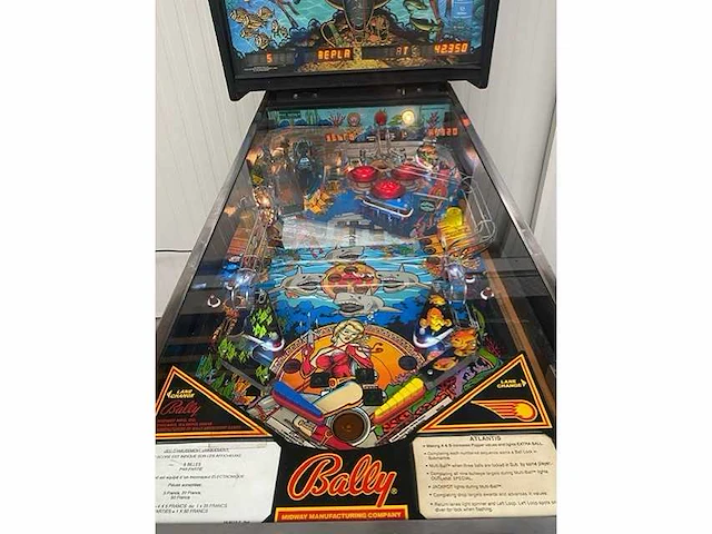 Bally - atlantis - flipperkast - afbeelding 5 van  8