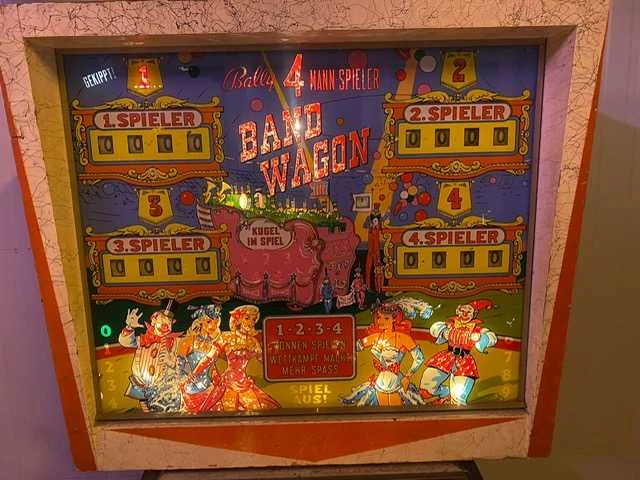 Bally - band wagon - flipperkast - afbeelding 1 van  6
