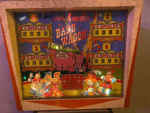 Bally - band wagon - flipperkast - afbeelding 1 van  6