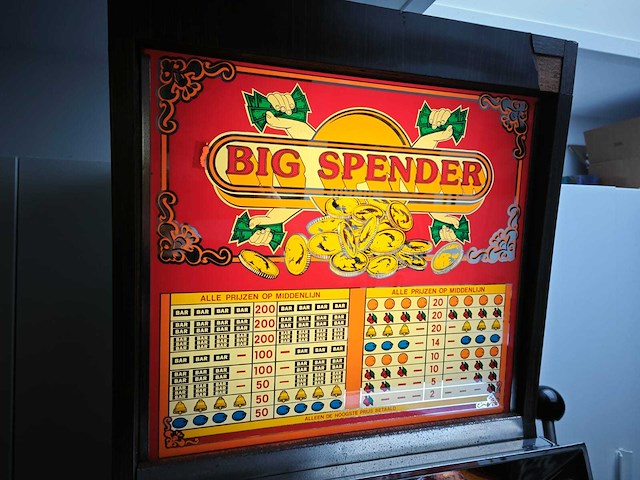 Bally - big spender - slotmachine - afbeelding 4 van  20
