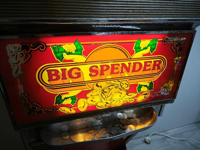 Bally - big spender - slotmachine - afbeelding 13 van  20