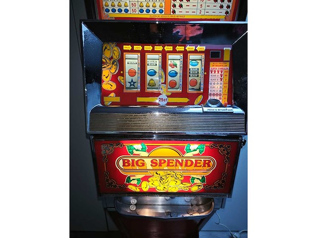 Bally - big spender - slotmachine - afbeelding 16 van  20