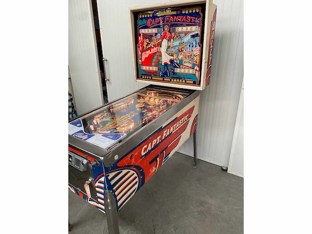 Bally - captain fantastic - flipperkast - afbeelding 4 van  10