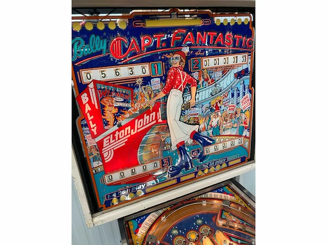 Bally - captain fantastic - flipperkast - afbeelding 9 van  10
