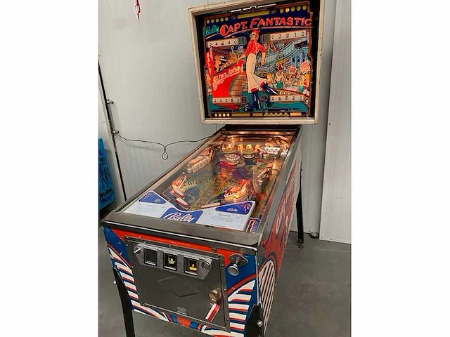 Bally - captain fantastic - flipperkast - afbeelding 6 van  8
