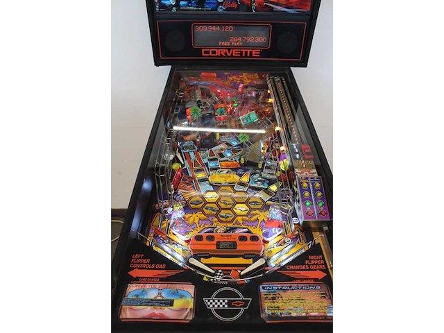 Bally - corvette - flipperkast - afbeelding 2 van  12
