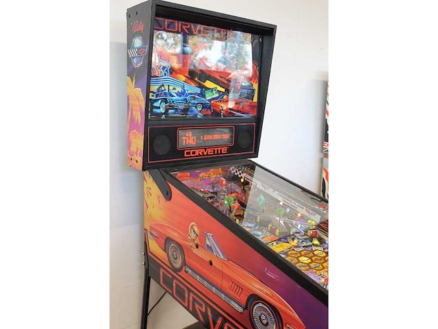 Bally - corvette - flipperkast - afbeelding 12 van  12
