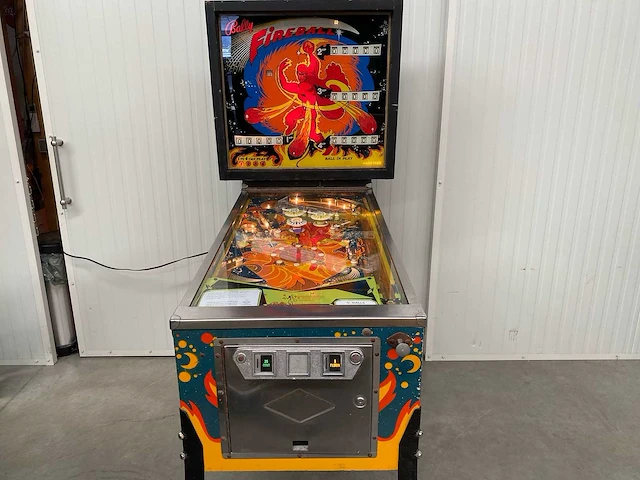 Bally - fire ball - flipperkast - afbeelding 1 van  9