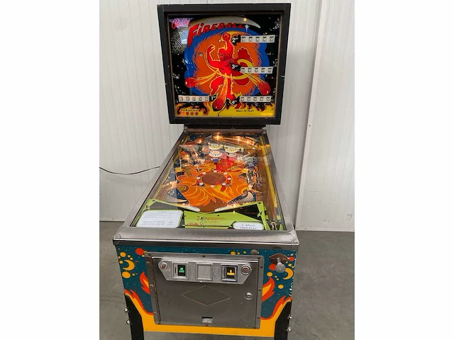 Bally - fire ball - flipperkast - afbeelding 2 van  9