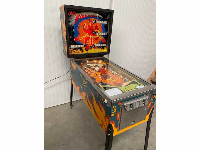 Bally - fire ball - flipperkast - afbeelding 3 van  9