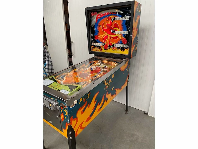 Bally - fire ball - flipperkast - afbeelding 5 van  9