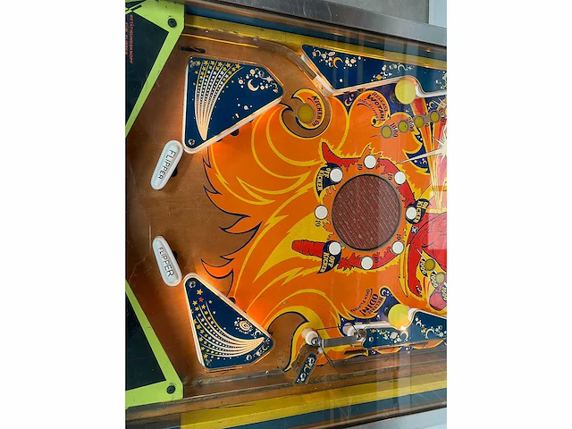 Bally - fire ball - flipperkast - afbeelding 9 van  9