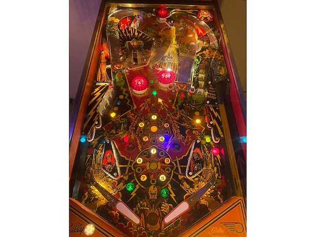 Bally - flash gordon - flipperkast - afbeelding 6 van  7