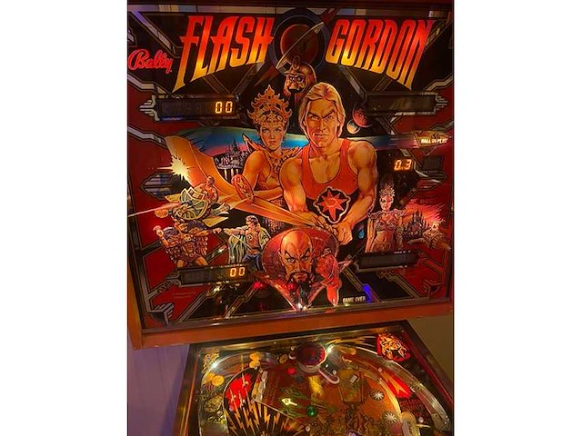 Bally - flash gordon - flipperkast - afbeelding 7 van  7