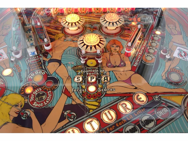 Bally - future spa - flipperkast - afbeelding 6 van  8