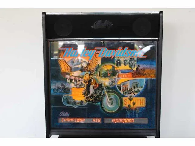 Bally - harley davidson - flipperkast - afbeelding 1 van  9
