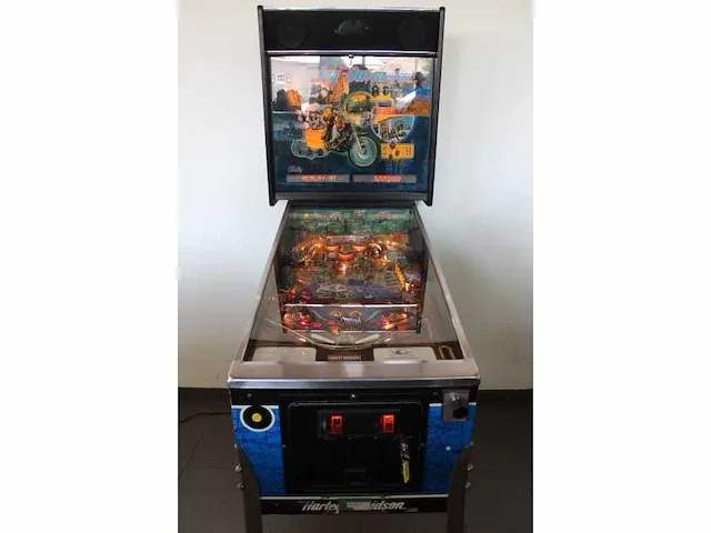 Bally - harley davidson - flipperkast - afbeelding 2 van  9