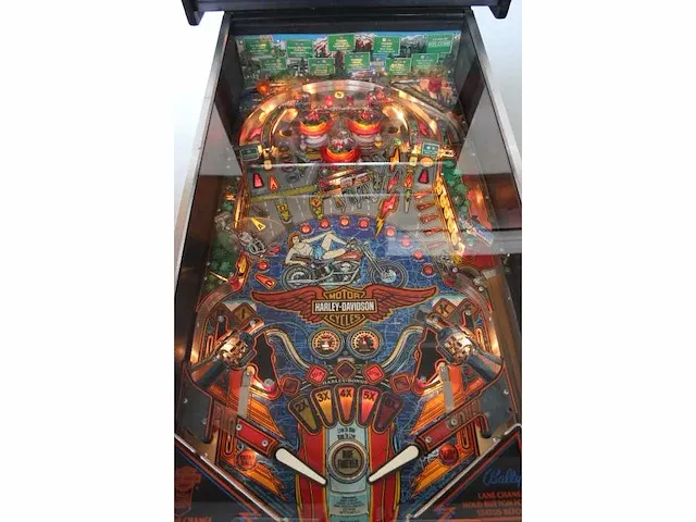 Bally - harley davidson - flipperkast - afbeelding 5 van  9