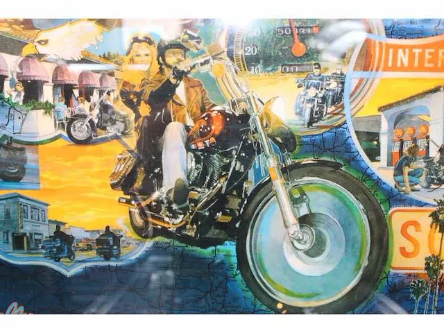 Bally - harley davidson - flipperkast - afbeelding 9 van  9