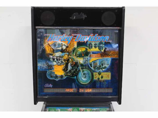 Bally - harley davidson - flipperkast - afbeelding 1 van  7