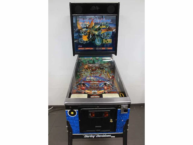 Bally - harley davidson - flipperkast - afbeelding 2 van  7