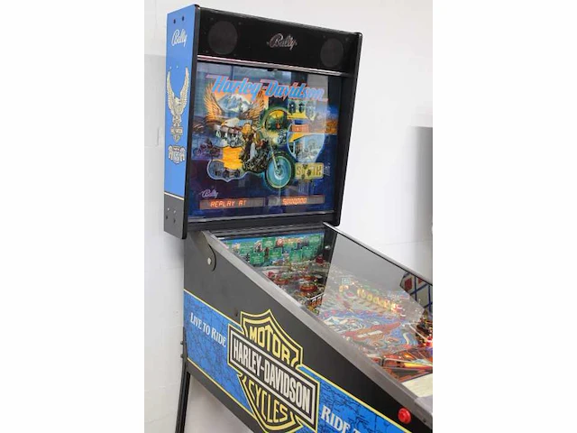Bally - harley davidson - flipperkast - afbeelding 3 van  7