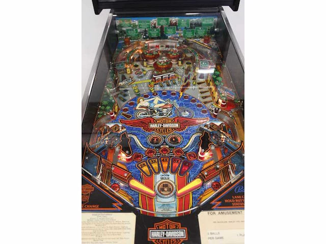 Bally - harley davidson - flipperkast - afbeelding 5 van  7
