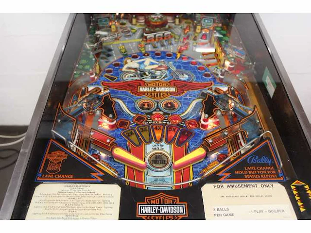 Bally - harley davidson - flipperkast - afbeelding 7 van  7