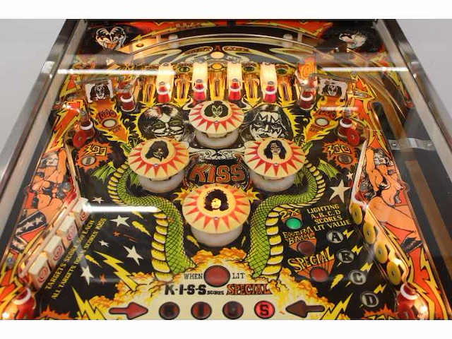 Bally - kiss - flipperkast - afbeelding 5 van  7