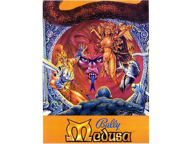 Bally - medusa - flipperkast - afbeelding 7 van  7