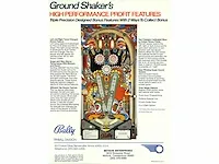Bally - nitro ground shaker - flipperkast - afbeelding 8 van  8