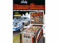 Bally - nitro ground shaker - flipperkast - afbeelding 7 van  8