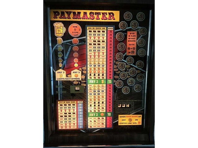 Bally - paymaster - speelautomaat - afbeelding 6 van  13