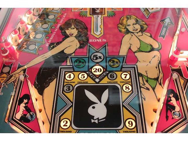 Bally - playboy - flipperkast - afbeelding 7 van  10