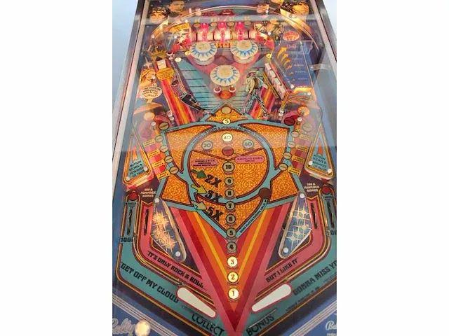 Bally - rolling stones - flipperkast - afbeelding 9 van  9