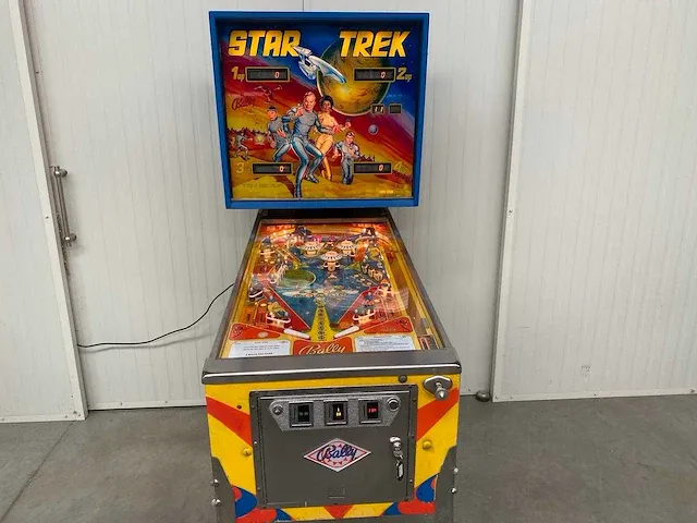 Bally - star trek - flipperkast - afbeelding 1 van  9