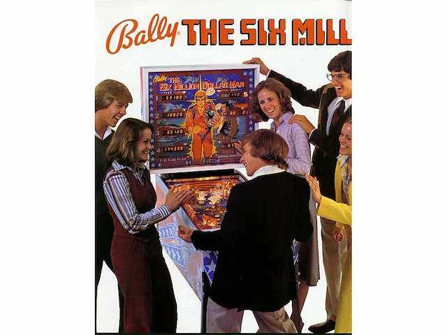 Bally - the six million dollar man - flipperkast - afbeelding 2 van  13