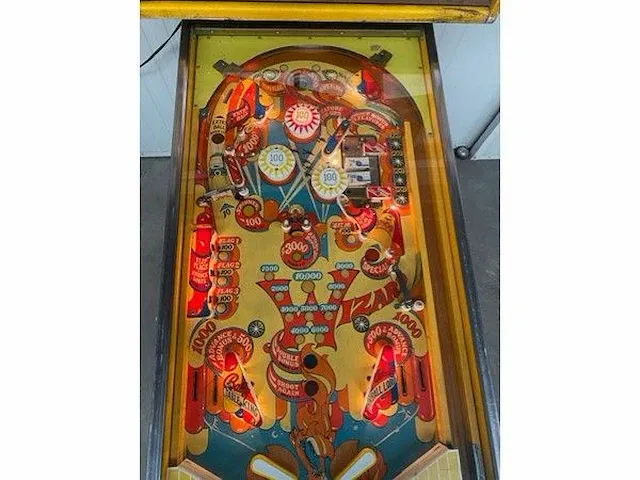 Bally - wizard - flipperkast - afbeelding 5 van  8